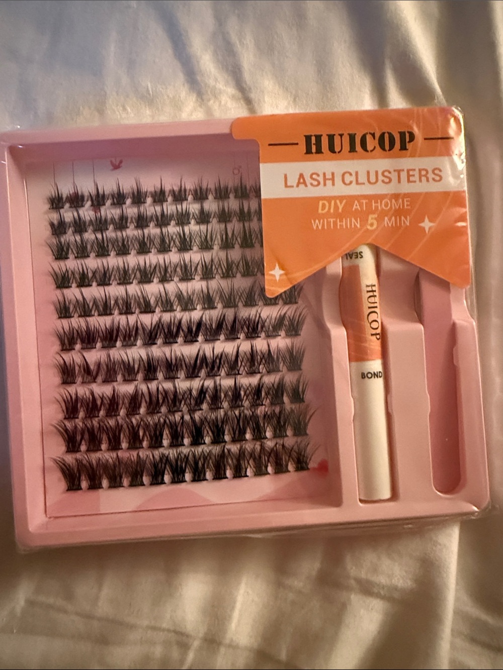 HUICOP DIY Lash Cluster Extension Kit